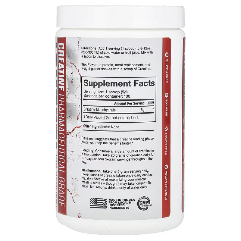 JNX Sports, The Curse, Creatine, Unflavored (300)g